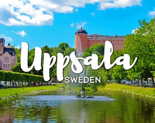Uppsala Sweden Paint By Numbers