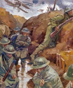 World War Art Paint By Numbers