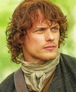 Cool Jamie Fraser Outlander Paint By Numbers
