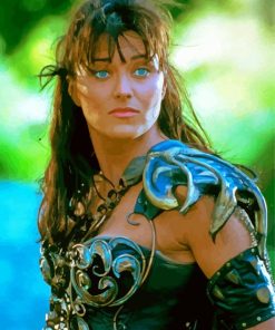 Xena Movie Character Paint By Numbers