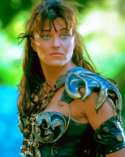 Xena Movie Character Paint By Numbers