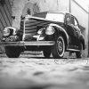 Black And White Opel Kapitan Paint By Numbers