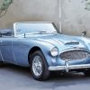 Blue Austin Healey Paint By Numbers