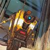 Claptrap Borderlands Video Game Character Paint By Numbers