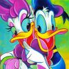 Disney Donald And Daisy Paint By Numbers