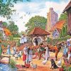 French Village Wedding Paint By Numbers
