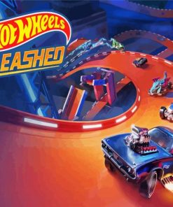 Hot Wheels Paint By Numbers