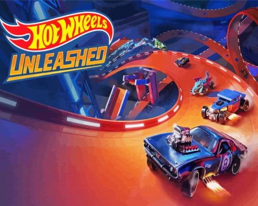 Hot Wheels Paint By Numbers