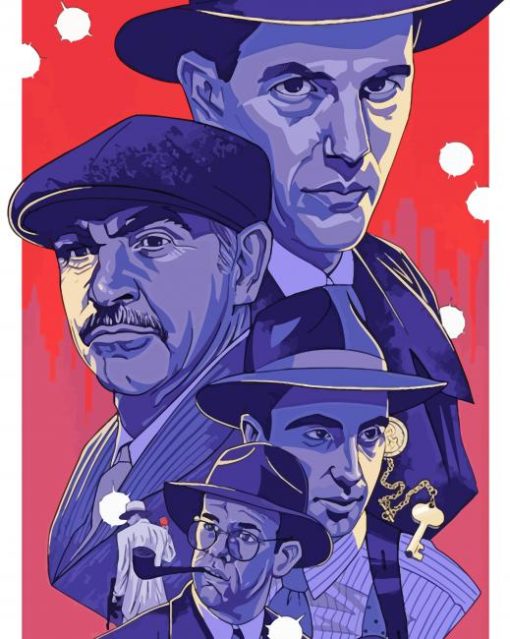 Illustration The Untouchables Paint By Numbers