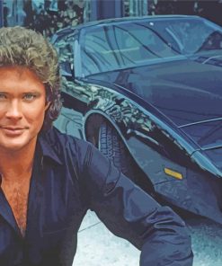 Knight Rider Movie Character Paint By Numbers