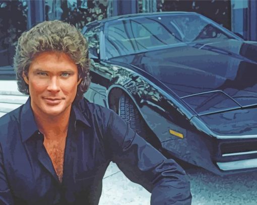 Knight Rider Movie Character Paint By Numbers