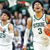 Michigan State Spartans Basketballer Paint By Numbers