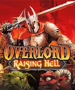 Overload Raising Hell Game Paint By Numbers