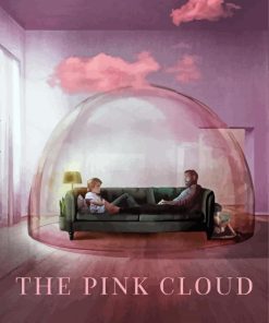 Pink Cloud Poster Paint By Numbers