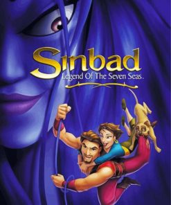 Sindibad Legend Of The Seven Seas Paint By Numbers