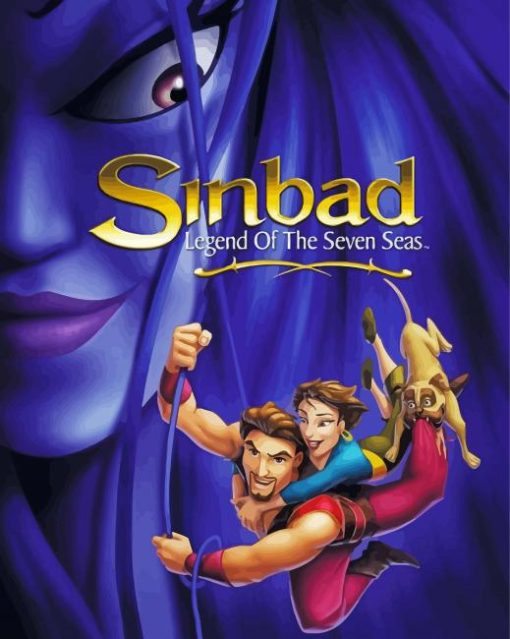 Sindibad Legend Of The Seven Seas Paint By Numbers
