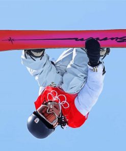 Snowboarding Olympics Shaun White Paint By Numbers