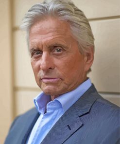 The Actor Michael Douglas Paint By Numbers