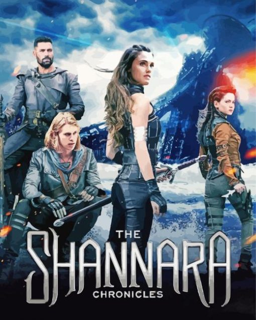 The Shannara Movie Poster Paint By Numbers