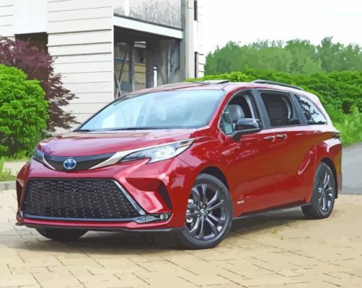 Toyota Sienna Car Paint By Numbers