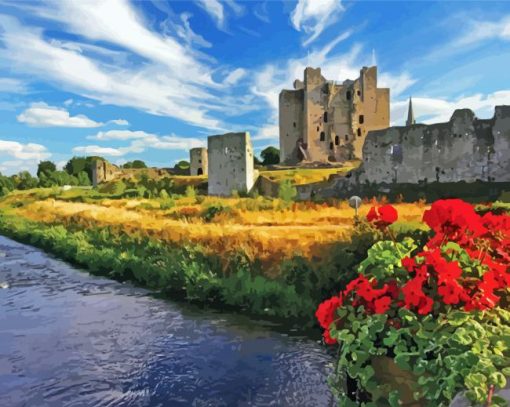 Trim Castle County Meath Paint By Numbers