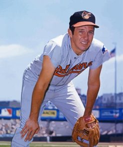 Young Brooks Robinson Paint By Number