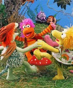 Fraggle Rock Serie Paint By Numbers