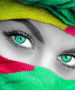 Kurdish Eyes Paint By Number