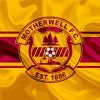 Motherwell FC Logo Paint By Number