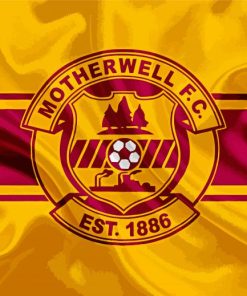 Motherwell FC Logo Paint By Number
