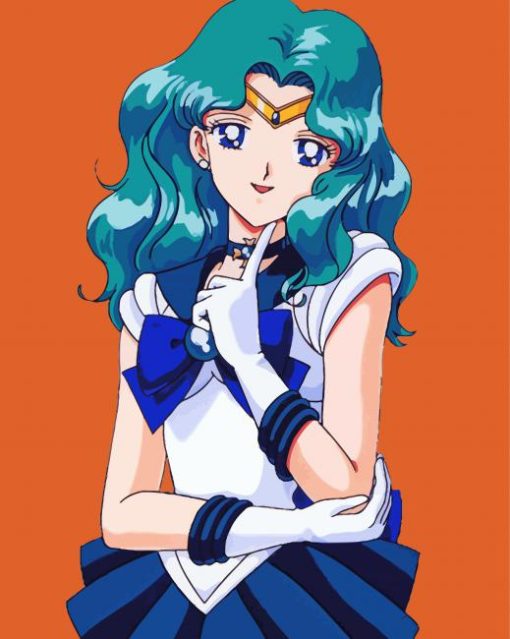 Sailor Neptune Anime Paint By Numbers