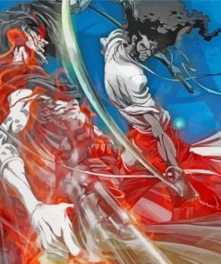 Afro Samurai Game Paint By Number