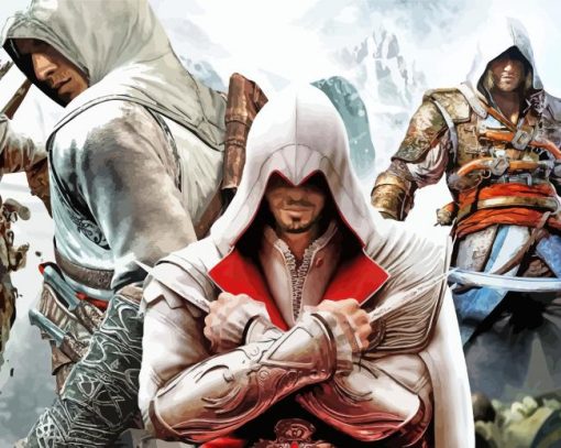 Assassin Creed 2 Paint By Numbers
