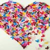 Butterflies Heart Paint By Numbers