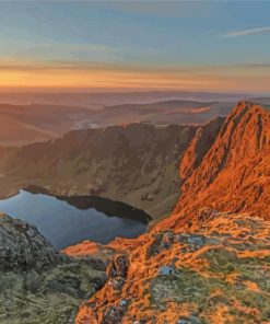 Cadair Idris At Sunrise Paint By Numbers