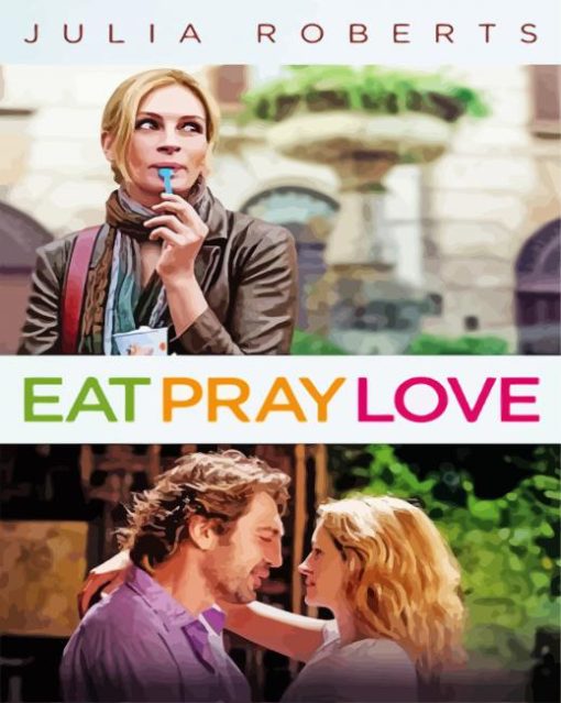 Eat Pray Love Movie Paint By Number
