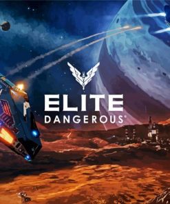 Elite Dangerous Game Poster Paint By Numbers