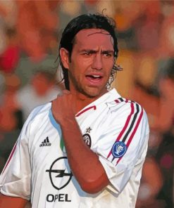 Footballer Alessandro Nesta Paint By Numbers