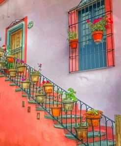 Guanajuato Mexico Paint By Number