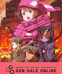 Gun Gale Poster Paint By Numbers