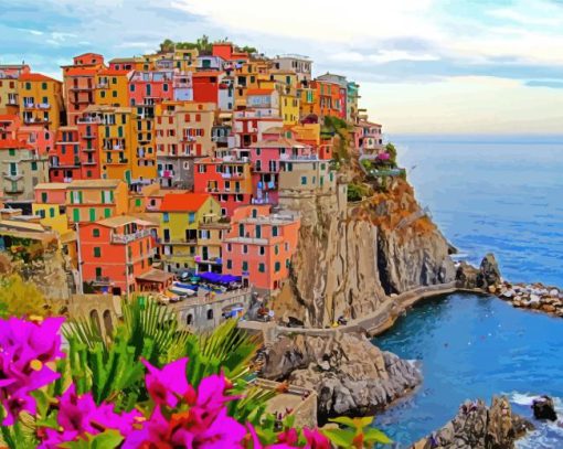 Italy Seascapes Paint By Numbers