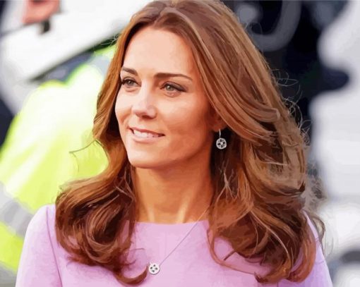 Kate Middleton Paint By Numbers