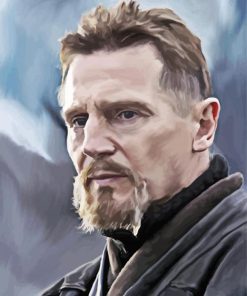Liam Neeson Actor Art Paint By Numbers