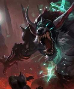 Mad Warwick Paint By Number
