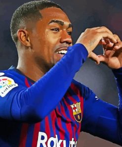 Malcom FCB Player Paint By Numbers