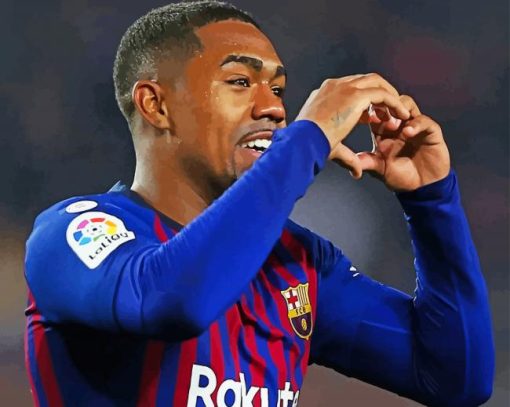 Malcom FCB Player Paint By Numbers
