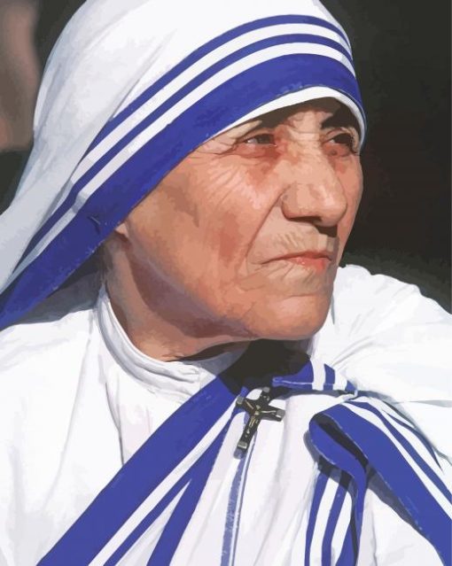 Mother Teresa Paint By Numbers