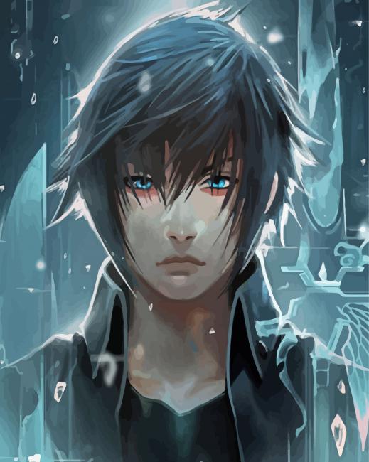 Noctis Lucis Caelum Warrior Paint By Number