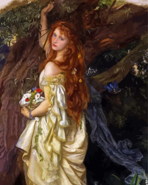 Ophelia Arthur Hughes Paint By Numbers