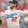Pitcher Clayton Kershaw Paint By Number